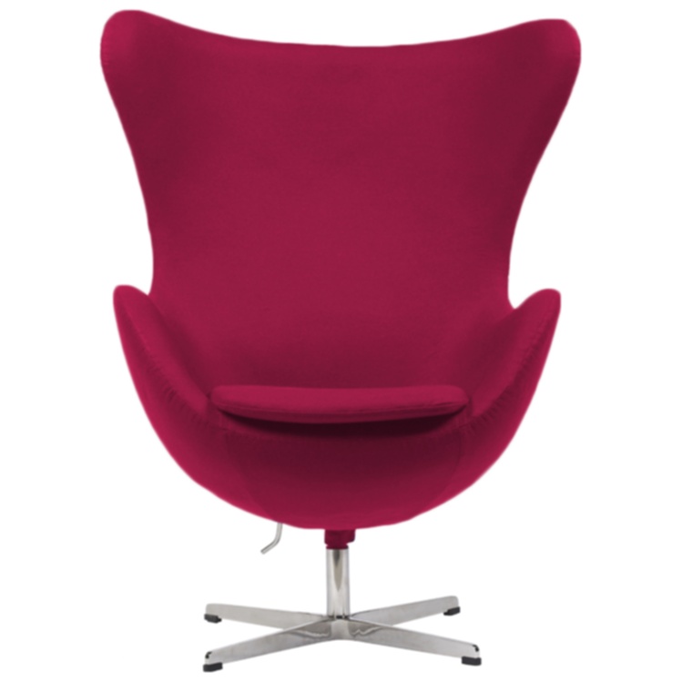 Кресло Egg Chair Малиновая 100% Шерсть Кресло Egg Chair Малиновая 100% Шерсть