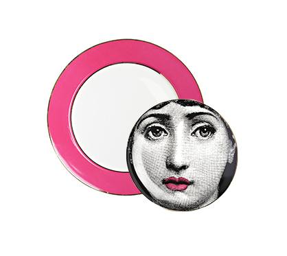 Комплект тарелок Пьеро Форназетти Pink Faces Комплект тарелок Пьеро Форназетти Pink Faces