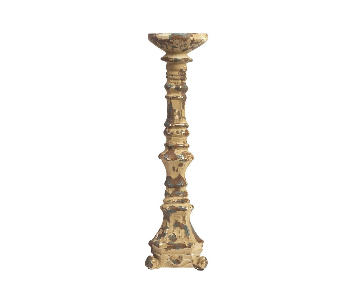 Подсвечник Antique Blue Finish (10.5*10*35) Подсвечник Antique Blue Finish (10.5*10*35)