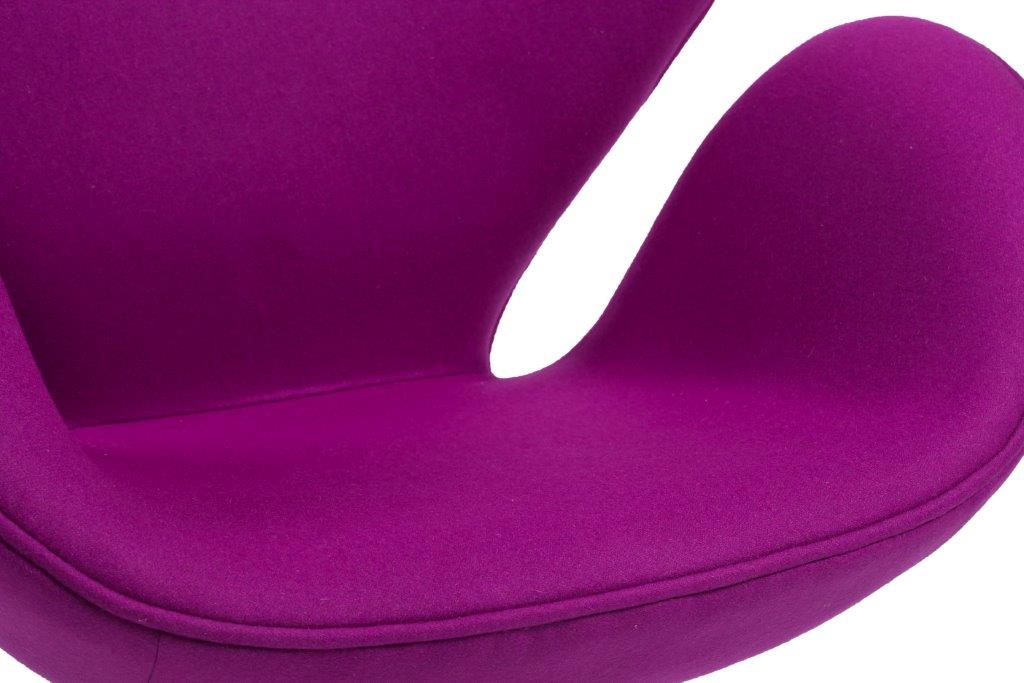 Кресло Swan Chair Лиловый Кашемир Кресло Swan Chair Лиловый Кашемир