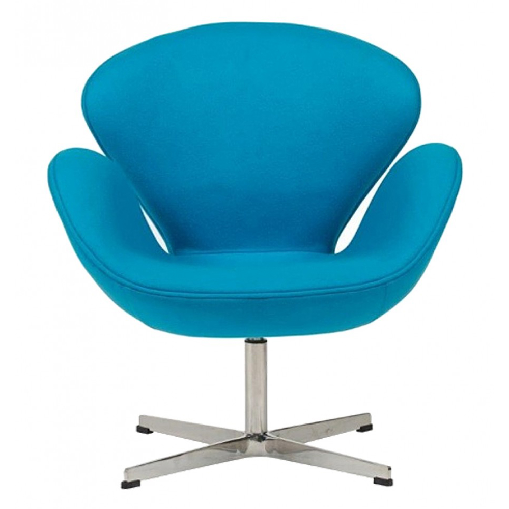 Кресло Swan Chair Голубой Кашемир Кресло Swan Chair Голубой Кашемир