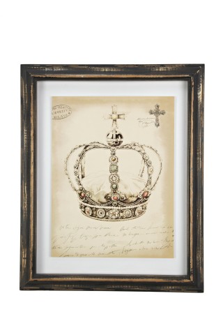 Картина в рамке Queen Sketchs Crown Картина в рамке Queen Sketchs Crown