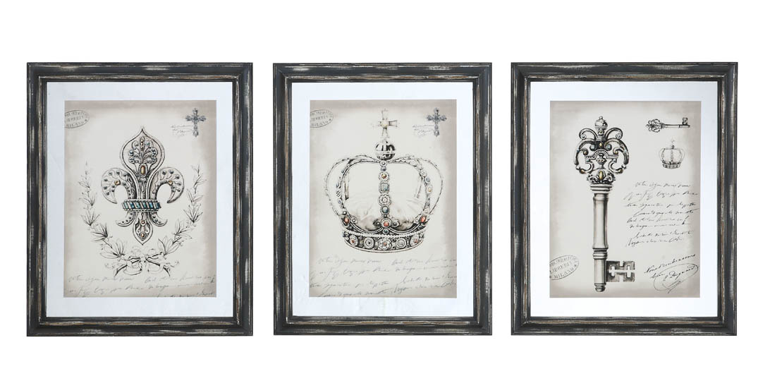 Картина в рамке Queen Sketchs Fleur de Lys Картина в рамке Queen Sketchs Fleur de Lys