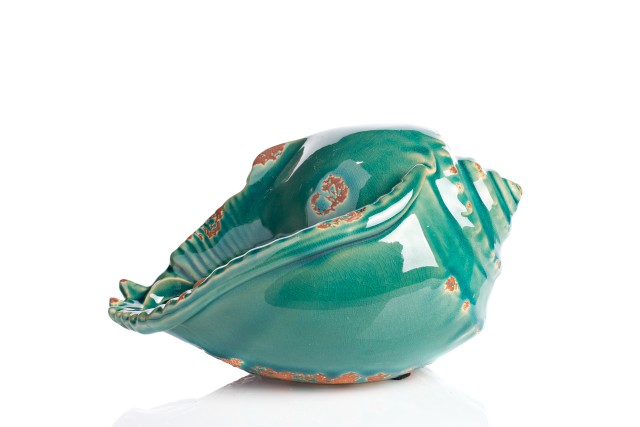 Предмет декора статуэтка ракушка Marine Shells Teal Предмет декора статуэтка ракушка Marine Shells Teal