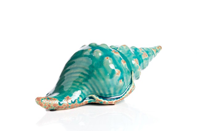 Предмет декора статуэтка ракушка Marine Shells Teal Предмет декора статуэтка ракушка Marine Shells Teal