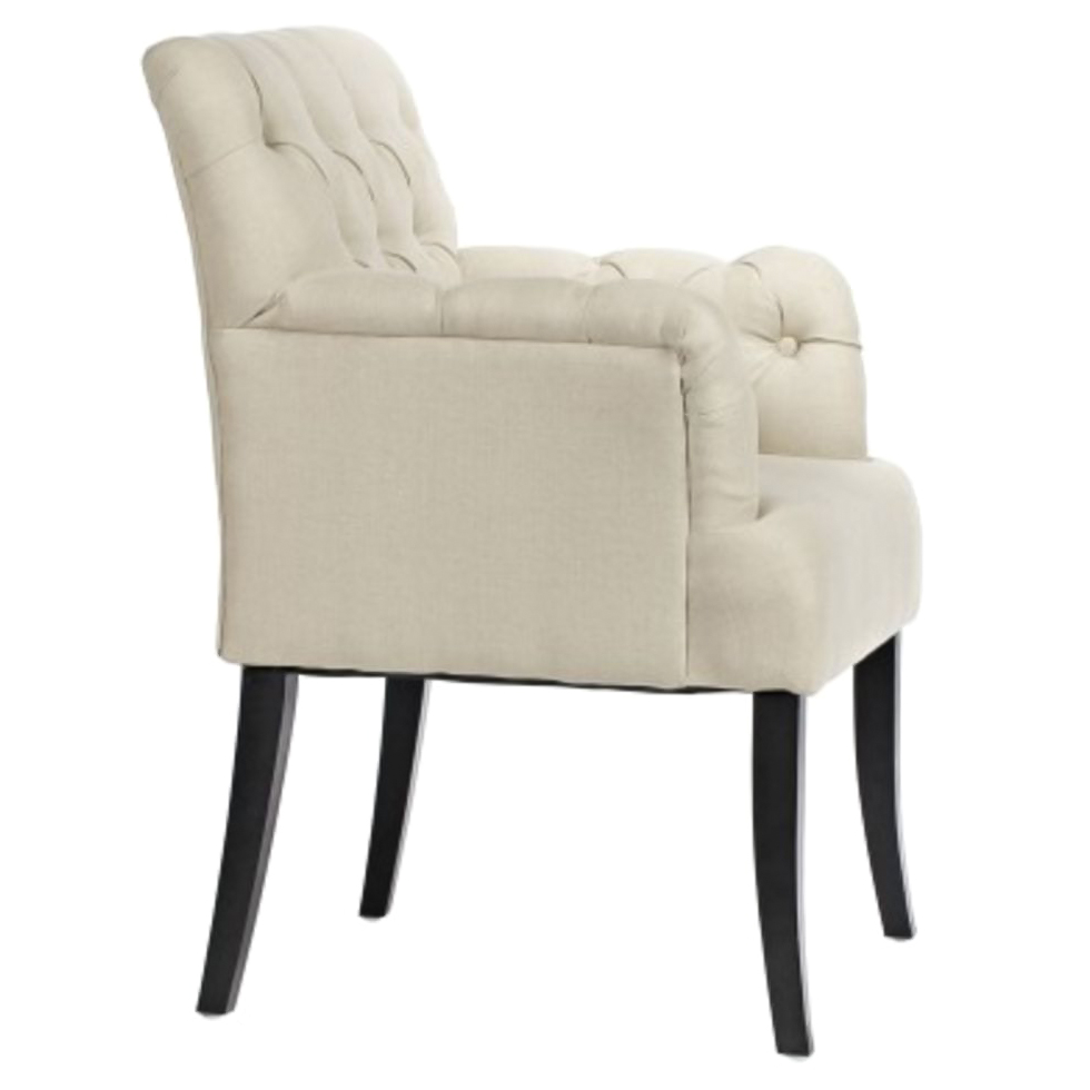 Кресло Castro Armchair Белый Лен Кресло Castro Armchair Белый Лен