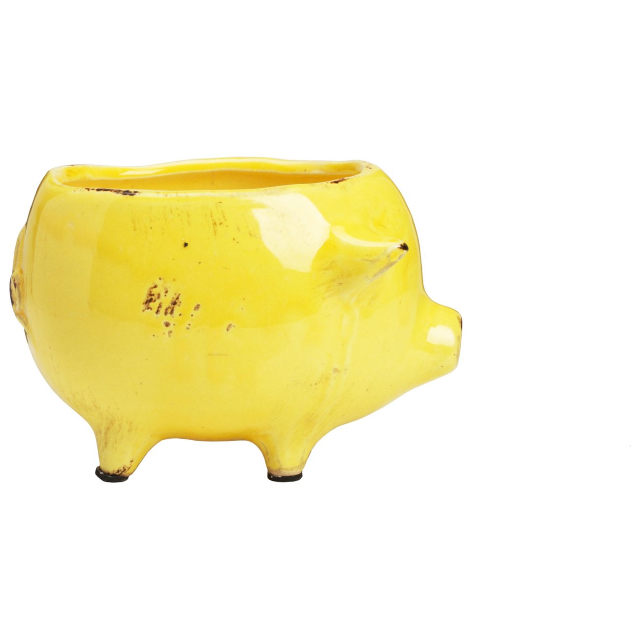 Цветочный горшок Pig Planter Желтый Цветочный горшок Pig Planter Желтый