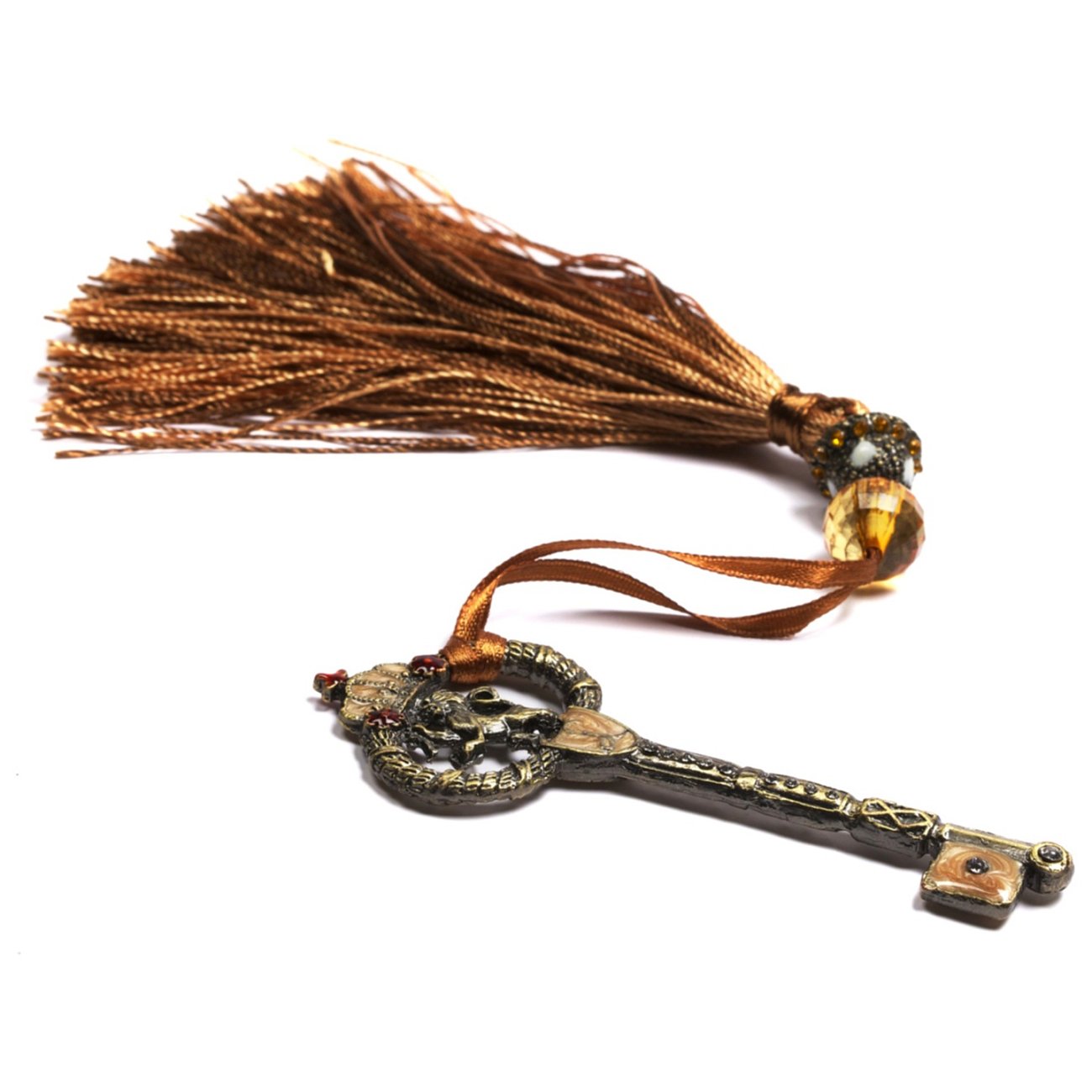 Подхват для штор Key with Tassel Brown Подхват для штор Key with Tassel Brown