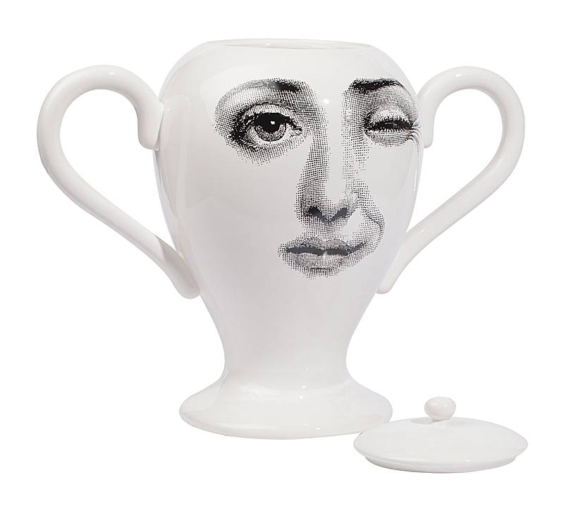 Декоративная ваза с крышкой Пьеро Форназетти Giara Lidded White I Декоративная ваза с крышкой Пьеро Форназетти Giara Lidded White I
