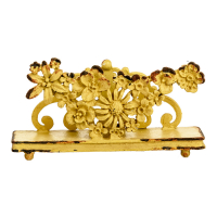 Подставка для визиток Pewter Flower Золотой