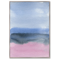 Репродукция картины на холсте 75х105 см Early spring sky