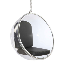 Подвесное кресло черное Bubble Chair
