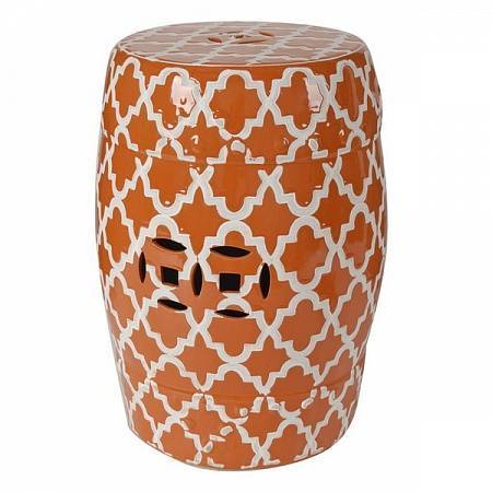 Istanbul Stool Orange Istanbul Stool Orange