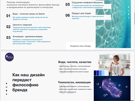 Интерьер, проект «Разработка концепции шоу-рума Aquaphor»