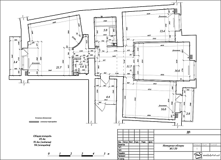 Интерьер, проект «Пр. Просвещения. Квартира 96.5 м²»