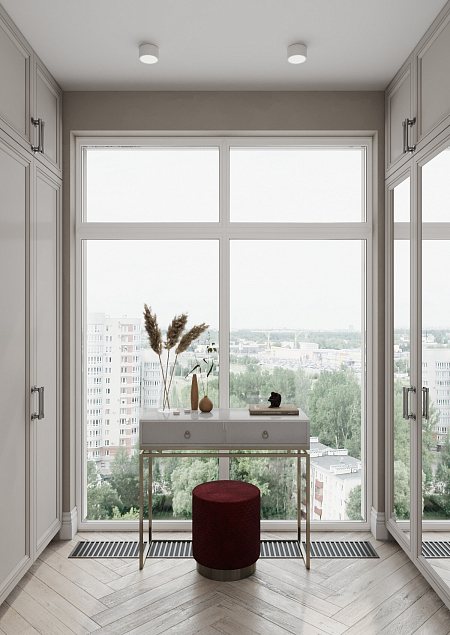 Интерьер в неоклассике, проект «ЖК Life Кутузовский»
